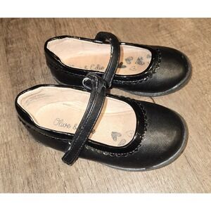 Olive‎ & Edie Toddler Girl Flat Shoes Black Size 6